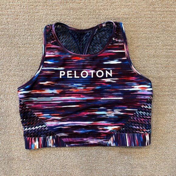 Peloton x WITH Melody High Neck Long Line Sports Bra Size XL Muti-Color - Picture 1 of 11